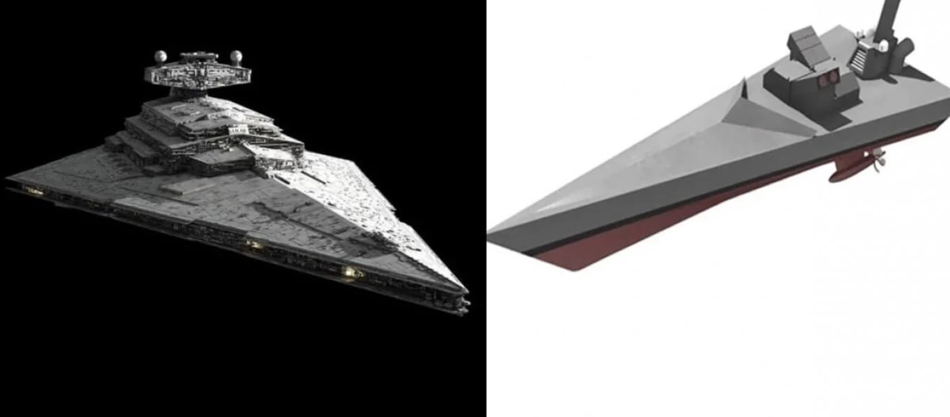 Από τον κόσμο του «Star Wars» στην πραγματικότητα: Αυτό είναι το νέο πλοίο του Ναυτικού των ΗΠΑ! (φώτο)